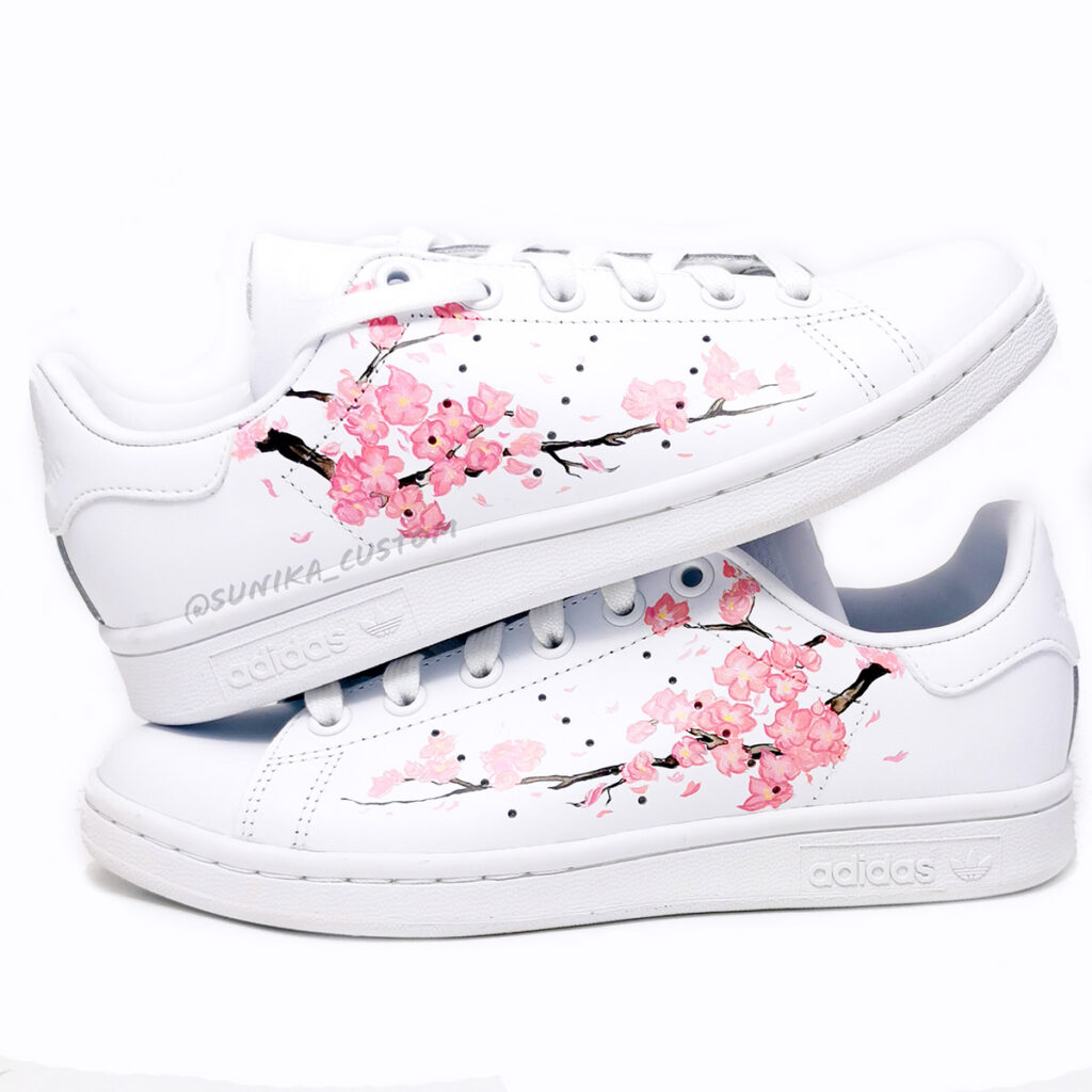 stan smith brodé femme